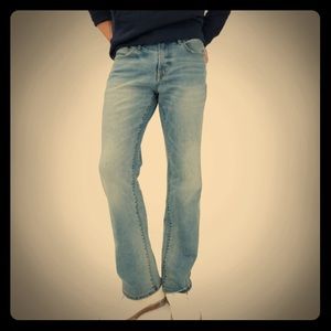Aeropostale Driggs slim bootcut medium wash jeans